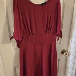 New burgundy dress by bebop,  sz large,